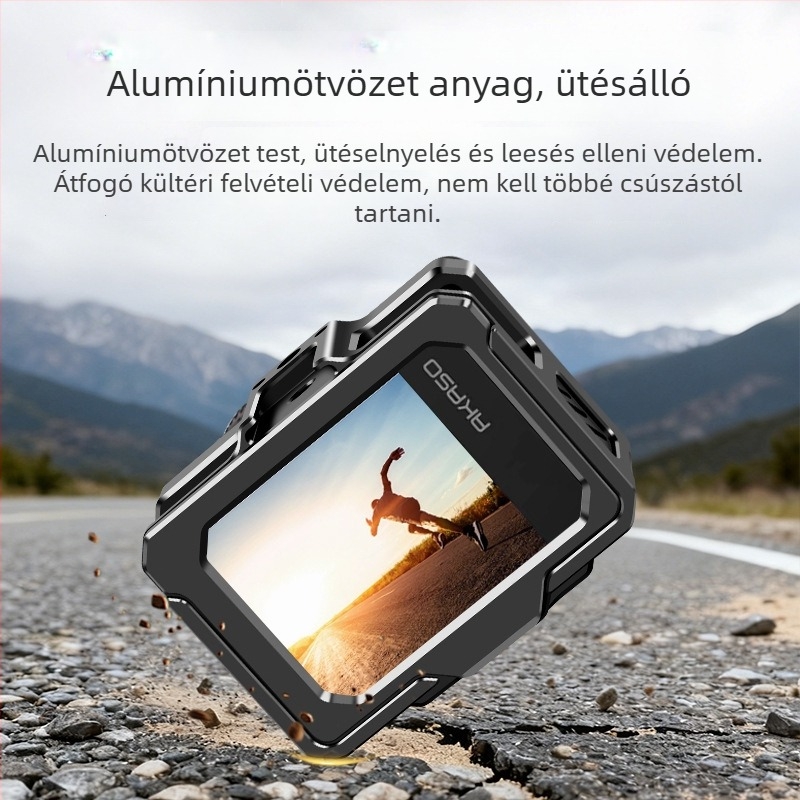 AKASO Brave8 akciókamera számára alumíniumötvözet védőkeret