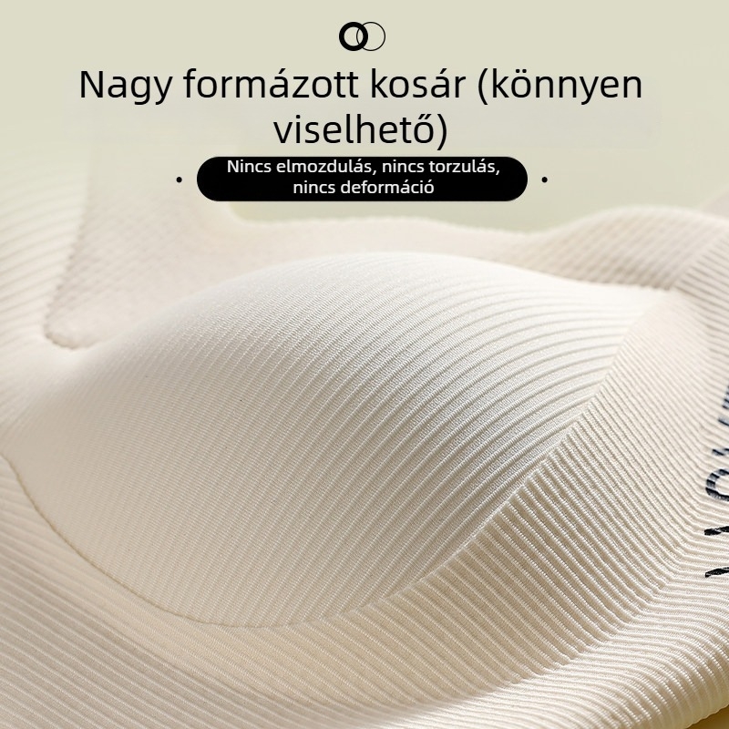 Tinédzser sportmelltartó vest-stílusban a mellek formázására és a lötyögés elleni védelemre