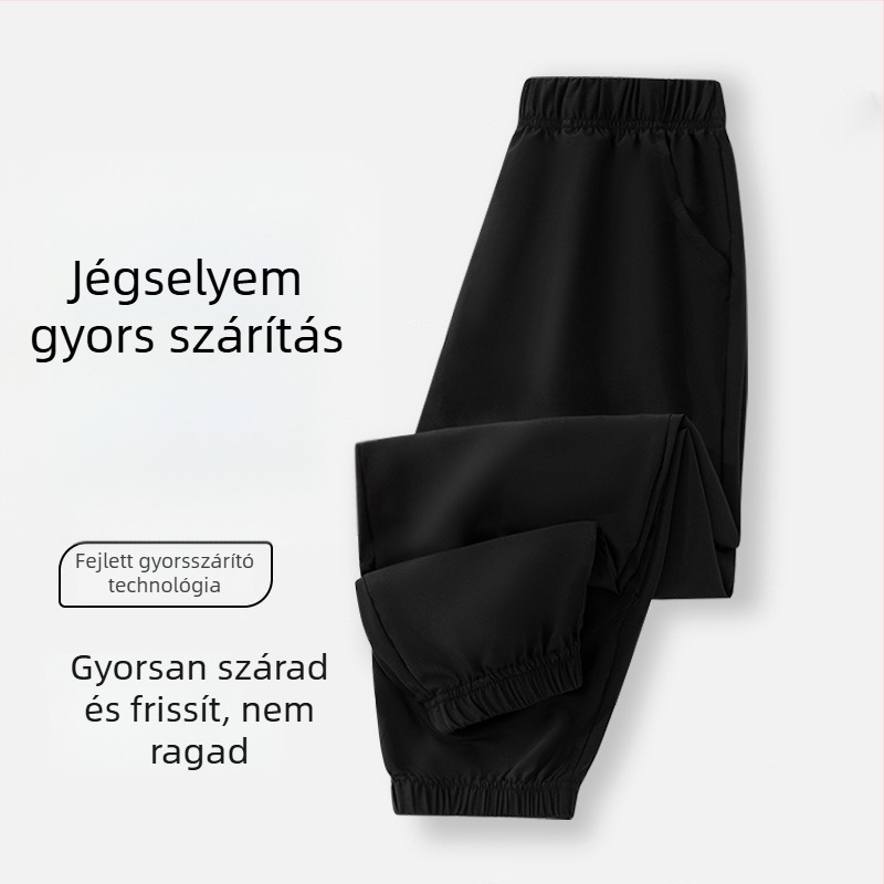 Gyermekek gyorsan száradó nyári sportnadrágok, könnyűek és szúnyogvédelmesek
