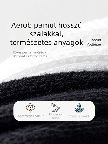 Egyedi gyerek zokni, vékony ősz zokni, lábszárig érő és térdmagasságú zoknik