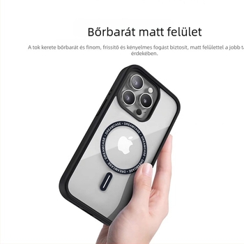 Mágneses hátsó panel iPhone 17-hez, levehető, sokoldalú tok, cserélhető hátsó panel, saját terveivel nyomtatható
