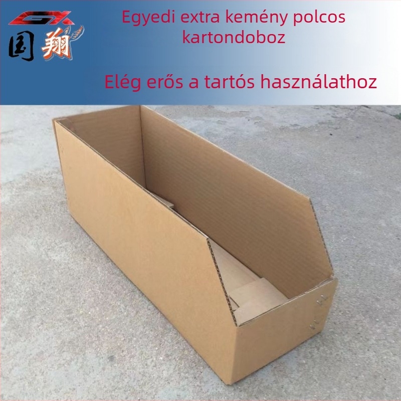 Személyre szabott, rendkívül kemény és tartós kartondobozok polcokra, e-kereskedelmi csomagoláshoz és bemutató dobozokhoz