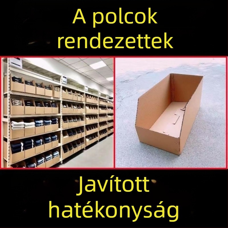 Személyre szabott, rendkívül kemény és tartós kartondobozok polcokra, e-kereskedelmi csomagoláshoz és bemutató dobozokhoz