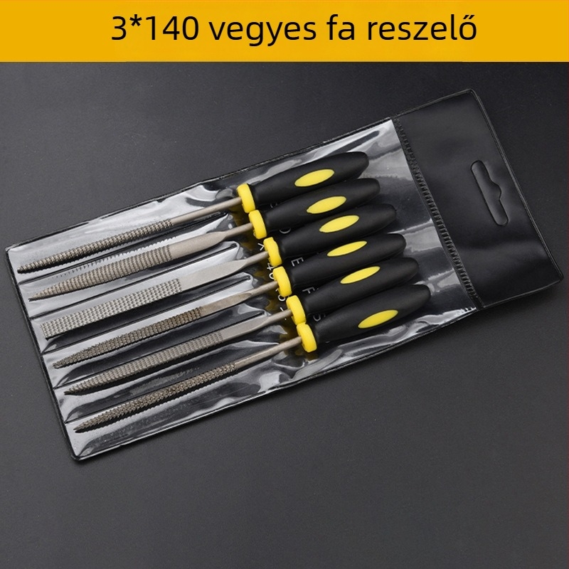 Arany színű farreszelő keményfa formázásához, finom fogú kézi reszelő, rózsafa formázó reszelő, csiszolóeszköz, kétoldalas reszelő