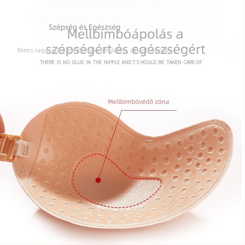 Mangó alakú mellpatch nőknek, láthatatlan melltartó párna, felhúzás és kontúrozás, expozíció elleni védelem, testreszabható