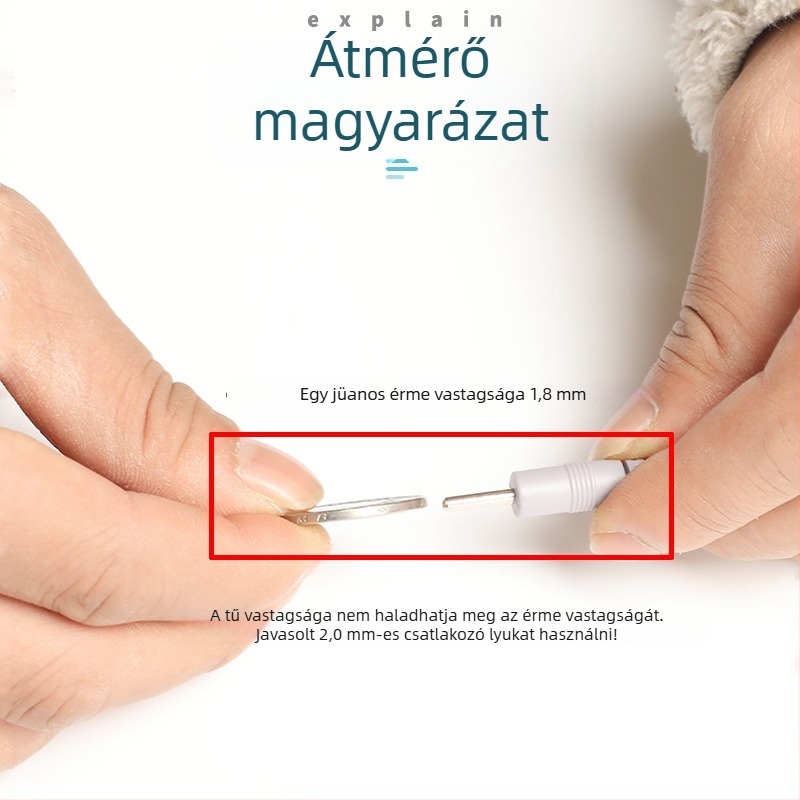 Mellkas fizioterápiás elektróda patch, öntapadó, tűs kialakítás