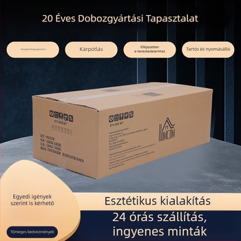 Univerzális csomagoló kartonból készült, vastagított, félmagas, 4 mm vastagságú, méretei 145×85×105 mm, kivágás matrica alapján