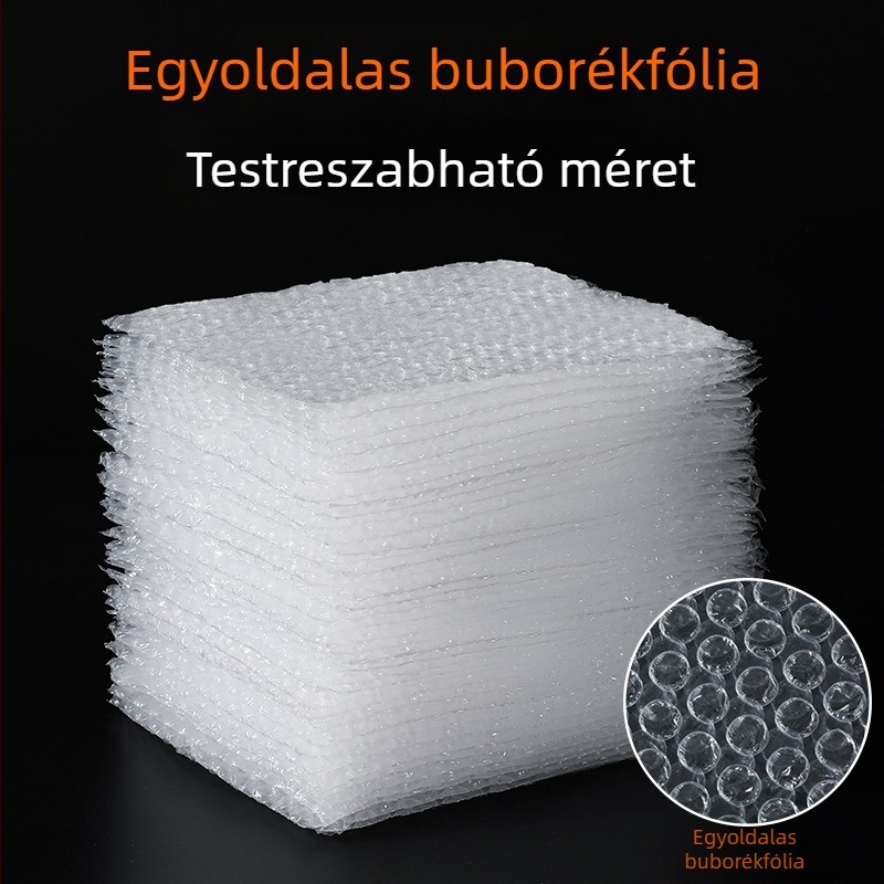 Áttetsző buborékos taska 15×20 cm, dupla rétegű védőtasak szállításra
