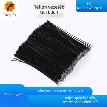 UL10064 24 AWG teflon magas hőmérsékletű elektronikai vezeték mikrofon forrasztó vezeték, jumper kábel