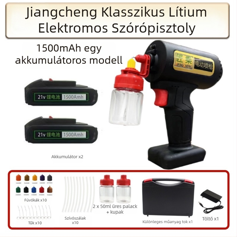 Craftsmanship elektromos spraypisztoly – klasszikus modell kis felületek javítására, DIY bútorfelület festés