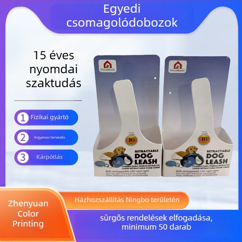 Személyre szabott színes csomagoló doboz és fehér karton doboz általános csomagoláshoz – Standard papírdoboz nyomtatás