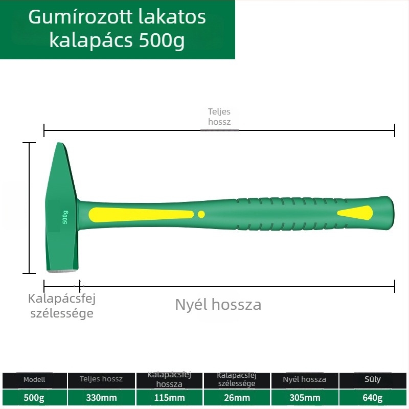 Mini kalapács kovácsoláshoz, lemezformázáshoz és hegesztéshez – biztonságos kisméretű kalapács szerelőknek