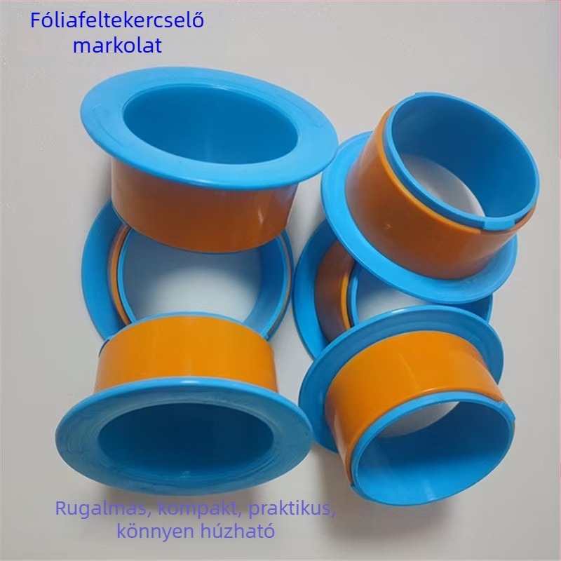 Beige színű, átlátszatlan csomagoló szalag, 10 cm széles, 100 m hosszú, BOPP fólia, erős tapadás