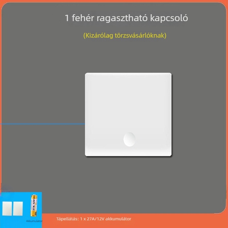 Okos kapcsoló Wi‑Fi és Bluetooth duál‑módú, 220V, lámpák és ventilátorok vezérlése mobilalkalmazáson keresztül