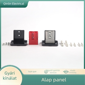 Anderson panel konnektor alap porvédett fedéllel és rögzített tartóval