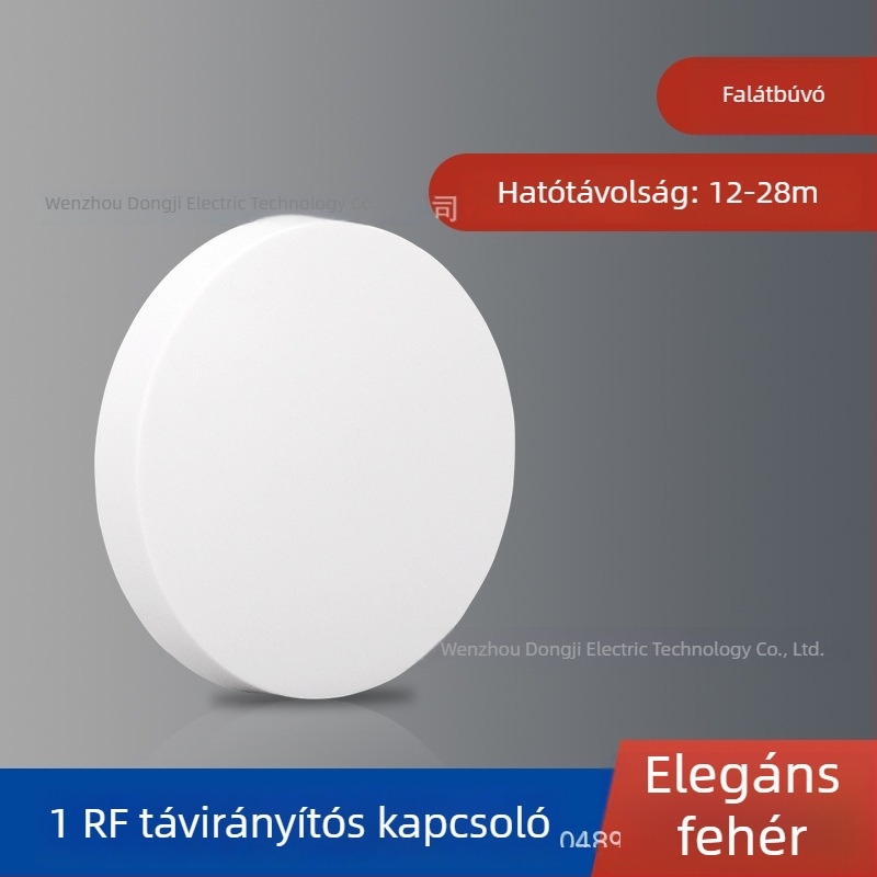 Intelligens vezeték nélküli lámpakapcsoló távirányítóval, vezeték nélkül, kollégiumhoz