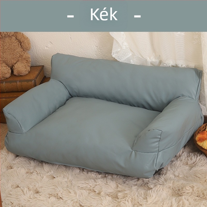 Nagy, egész éves háziállat-kanapé-kennel beltéri használatra, vízálló és kopásálló, kutyáknak és macskáknak
