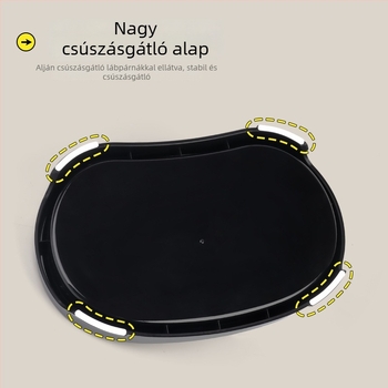 Rozsdamentes acélból készült dupla tál háziállatoknak, 2 az 1-ben macska- és kutyatál, csepegés elleni, csúszásmentes, magasan elhelyezett nyakvédővel