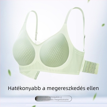 9811 Sima varrás nélküli melltartó gélalapú támasztással, kis kebleknek, emelés, könnyű és lélegző nyári viselet