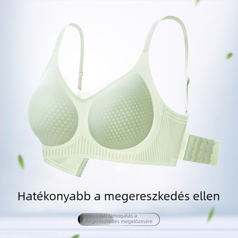 9811 Sima varrás nélküli melltartó gélalapú támasztással, kis kebleknek, emelés, könnyű és lélegző nyári viselet