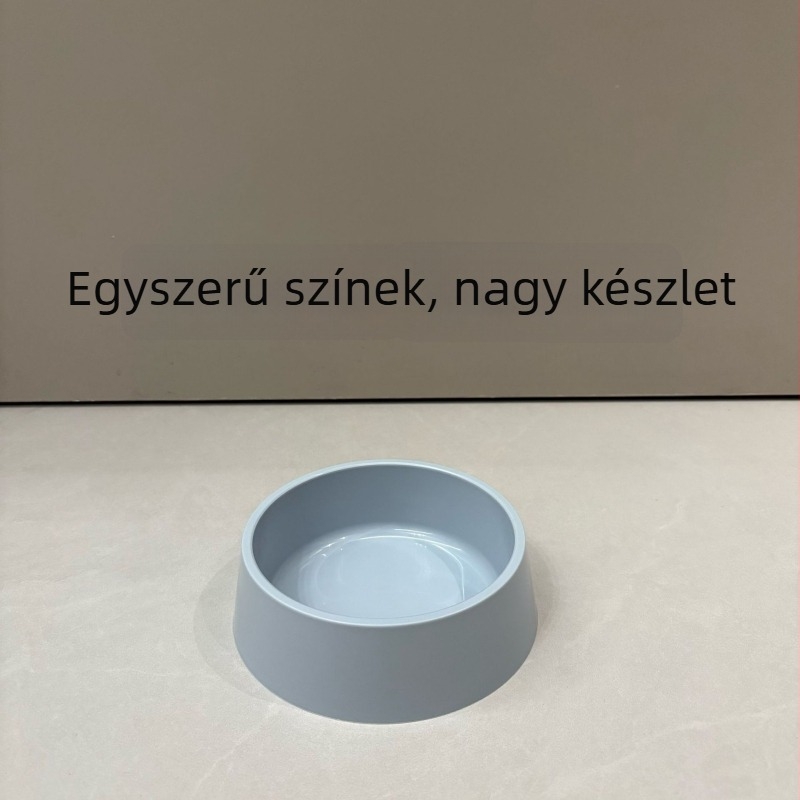 HAJIMI PP anyagú kisállat-tál – macska- és kutyatál, csúszásmentes, nem folyik, étel és víz számára