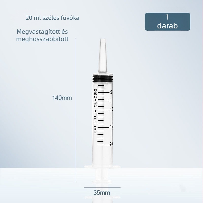 Macska etető fecskendő víz adagolóval