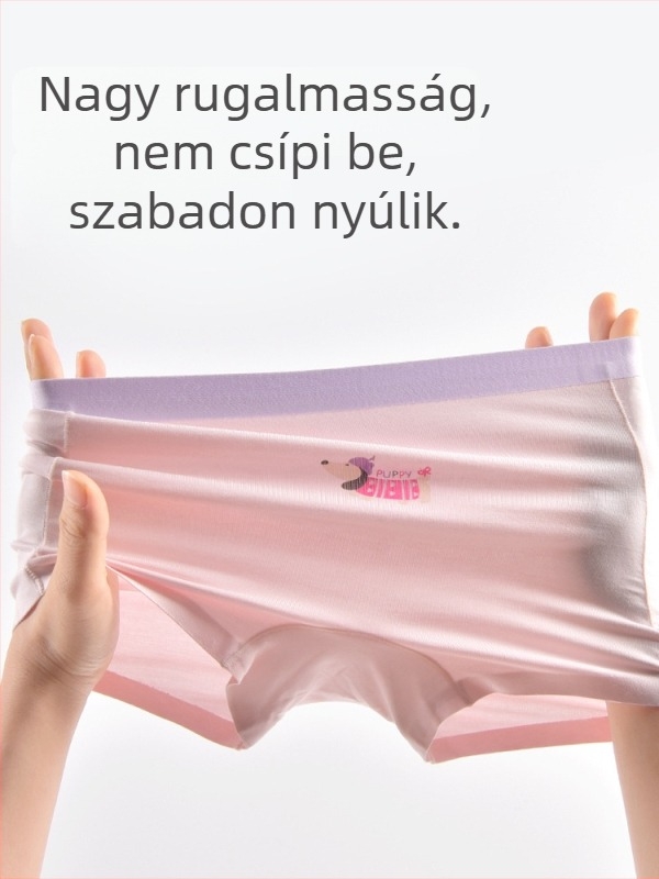 Lányoknak készült seamless boxer briefs, lélegző gyerekfehérnemű, 8 éves kortól