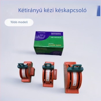 Narancssárga, teljes rézből készült nyitott típusú kétirányú kapcsoló, biztonsági kézi kapcsoló, ipari, kereskedelmi és háztartási használatra, legfeljebb 36 V