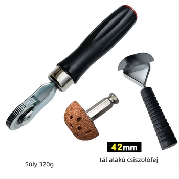 Gumi csiszolófej wolframacélból készült csésze alakú fej gumirejavításhoz, 42mm55