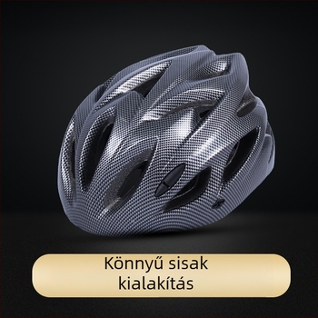 Hegymászó és országúti kerékpáros sisak — összecsukható, egybeöntött kivitel, univerzális használatra