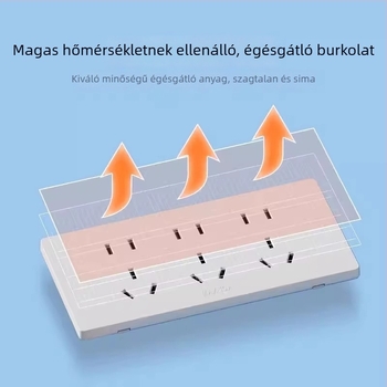 118 típusú kombinált kapcsoló- és aljzatpanel, falba épített konyhai panel, panel többnyílású (10/15/20 lyuk), 10A