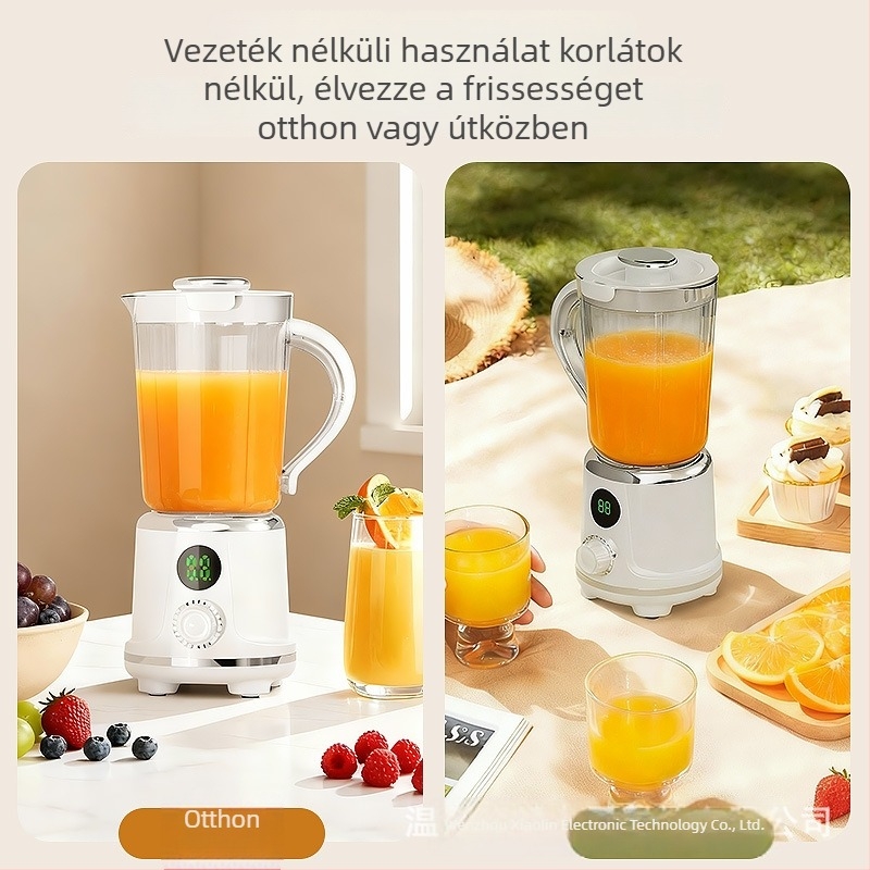 Új modell: teljesen automata otthoni gyümölcs- és zöldséglé készítő, hordozható pohár, Multifunkcionális gyümölcs- és zöldséglé készítő és turmix pohár.