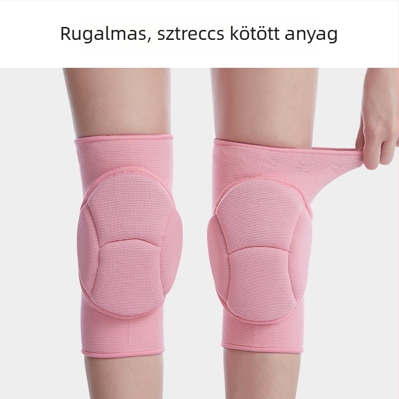 Női térdvédők patella védelemmel, kötött kompressziós térdvédők tánchoz, kerékpárhoz, kosárlabdához, röplabdához és futáshoz