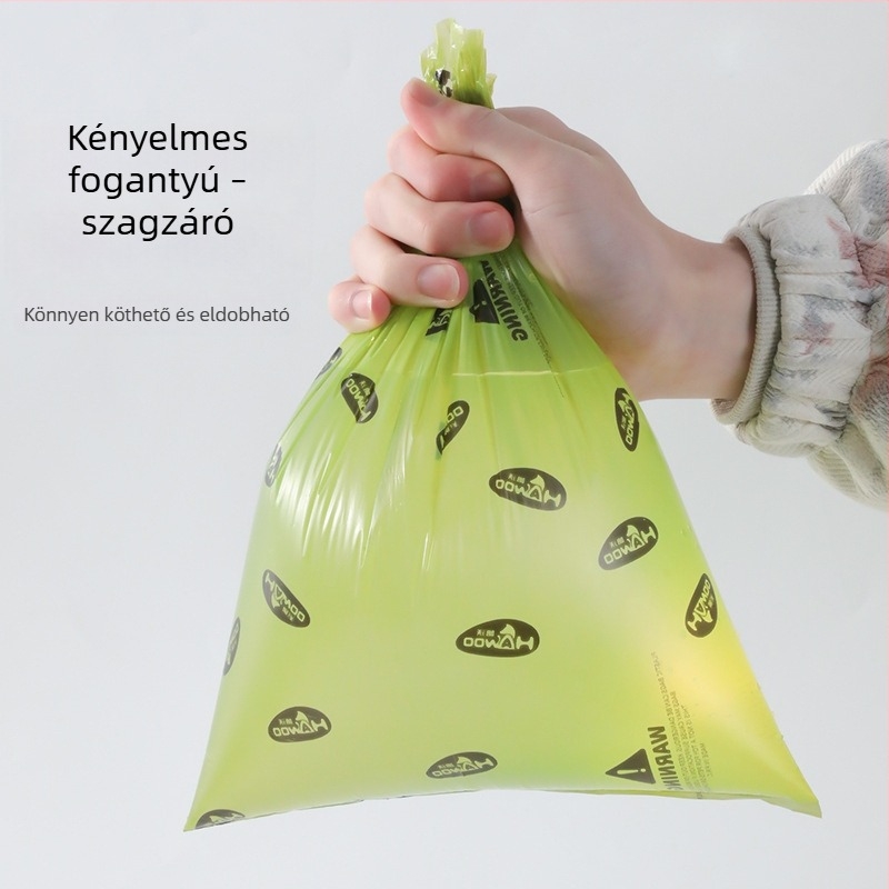 Hawo biológiailag lebomló kutyaürülék zacskók – környezetbarát LDPE, vastagított, tekercses