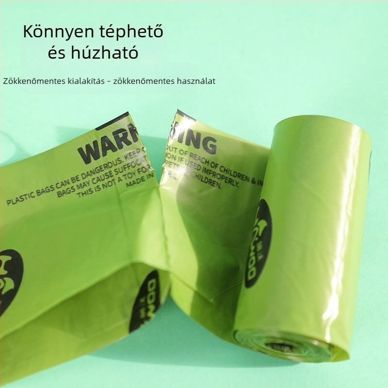 Hawo biológiailag lebomló kutyaürülék zacskók – környezetbarát LDPE, vastagított, tekercses