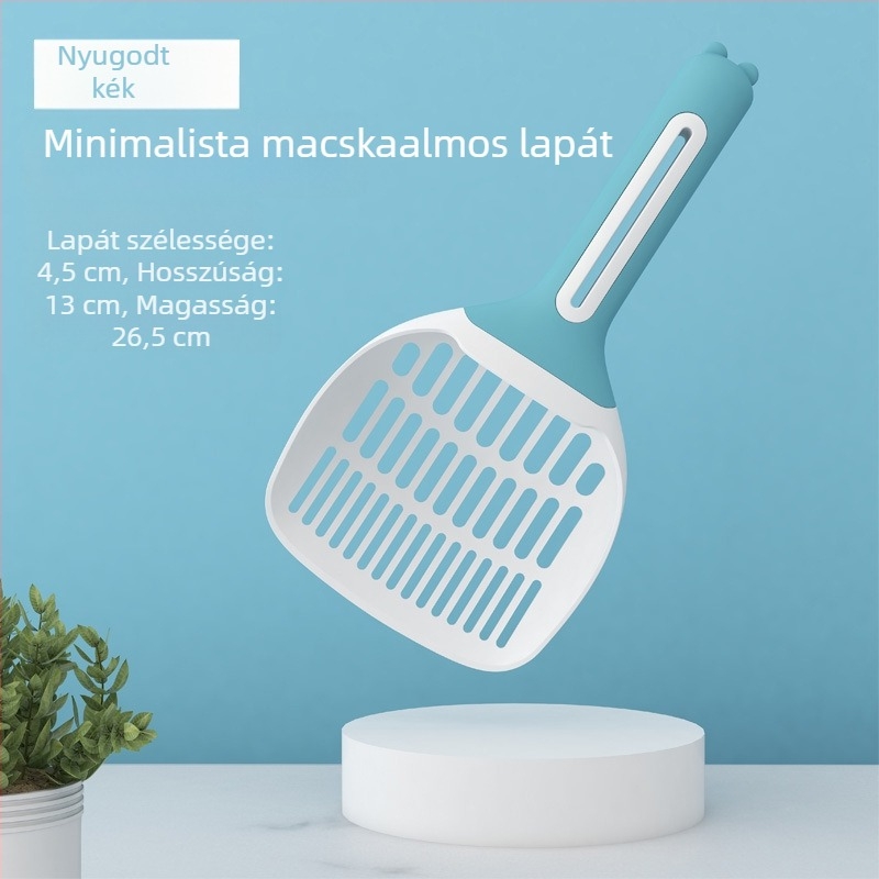 Nagy méretű hosszú nyelű macskaalomlapát finom lyukakkal