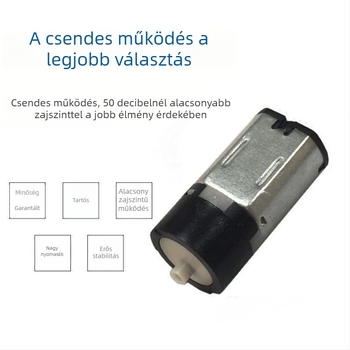 M10 bolygóműves motor, DC kefés motor, nagy nyomaték, alacsony zajszintű szépségápolási eszközökhöz