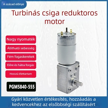 Mikro DC motor önzáró csavarorsós hajtóművel, Gashapon és automaták számára