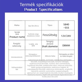 Mikro DC motor önzáró csavarorsós hajtóművel, Gashapon és automaták számára
