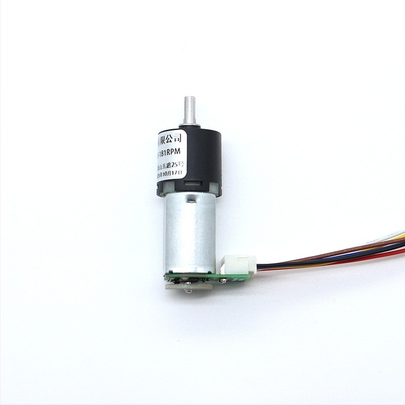 Henglitai GA20-130 encoderrel, mikro DC bolygómotor elektromos göndörítővashoz és szempilla göndörítő készülékhez