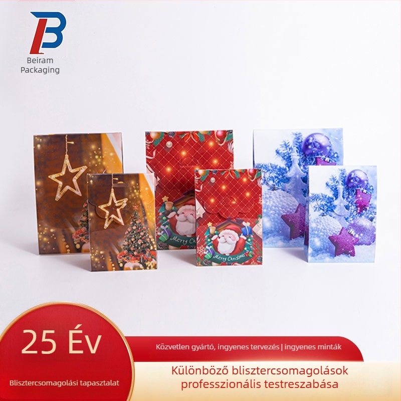 Személyre szabott átlátszó PVC doboz PET színes nyomtatással, matt PP felület, blister csomagolás