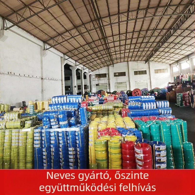 BV tűzálló rézmagú tápkábel, merev vezető, lakossági és ipari felhasználásra