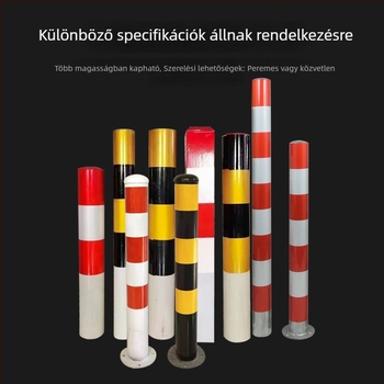 Útforgalmi figyelmeztető oszlopok — acélcsövek, PVC-csövek és galvanizált csövek, parkolóhely-elválasztó oszlopok, járdai reflexiós oszlopok