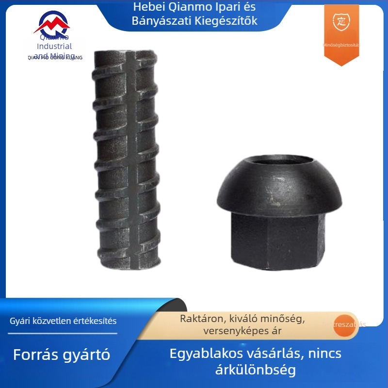 Jobboldali menetű horgonyrudak szénbányákhoz — acél gyantás horgonyok egyenlő erősséggel