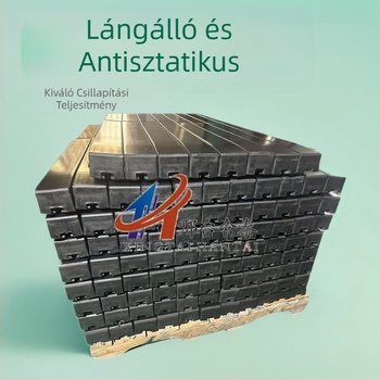 Poliuretán szállítószalag amortizáló szalag – lángálló, antistatikus, ipari felhasználásra