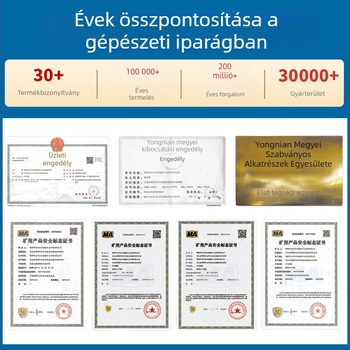 Jobbkezes menetes ankkorrudak, gyantával bevont finommenetes acéltámasztócsavarok szénbányák alagútjaihoz