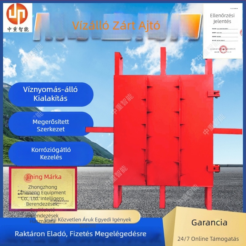 Vízálló hermetikus ajtó bányászati alkalmazáshoz – vízszivattyú szobához