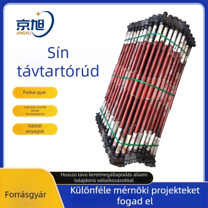 Izolált nyomtávrúd bányászati és metróvasúti alkalmazásokhoz