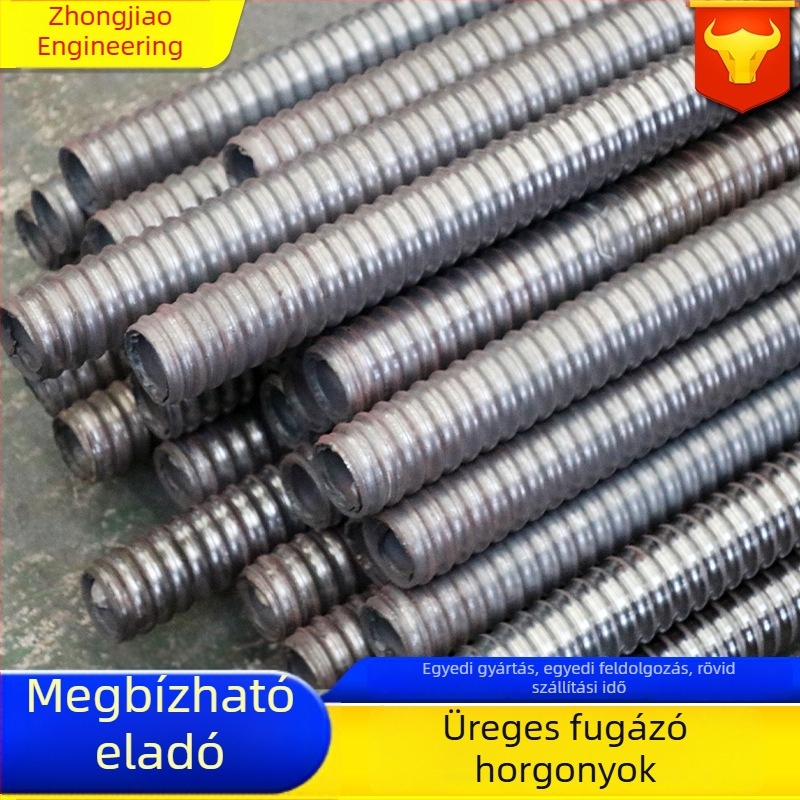 Üreges injektáló horgonyrúda alagút-támaszhoz, 30×5/30×6, Ø25/32 mm