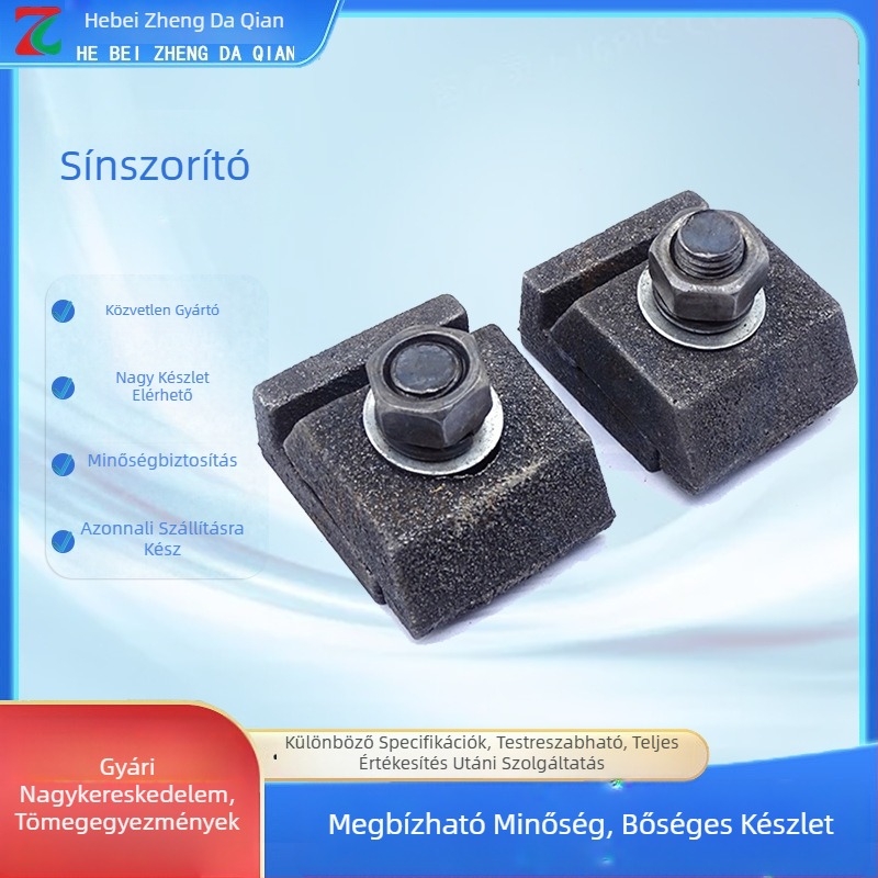 QU80/QU100/QU120 sínprés, hegesztett sínnyomó, 43 kg